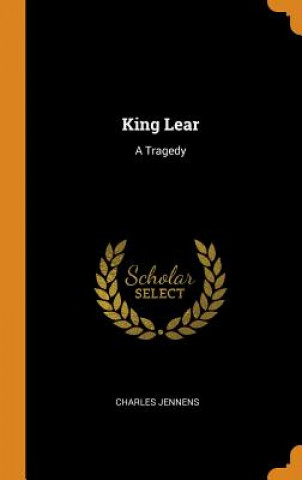 Książka King Lear CHARLES JENNENS