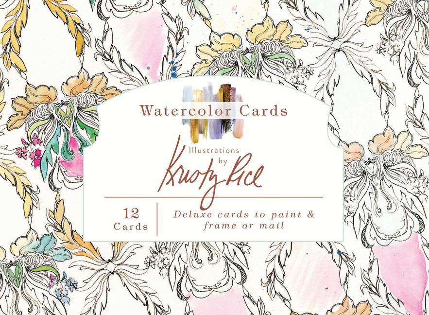 Kniha Watercolor Cards: Illustrations by Kristy Rice Kristy Rice