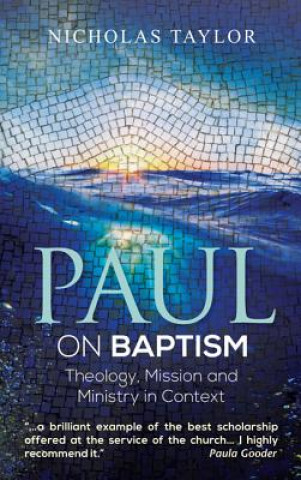Könyv Paul on Baptism Nicholas Taylor