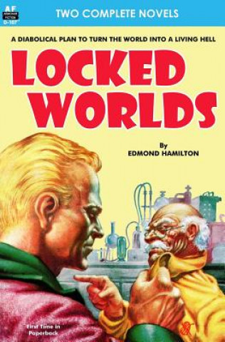 Book Locked Worlds & The Land that Time Forgot Edmond Hamilton