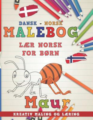 Könyv Malebog Dansk - Norsk I L Nerdmediada