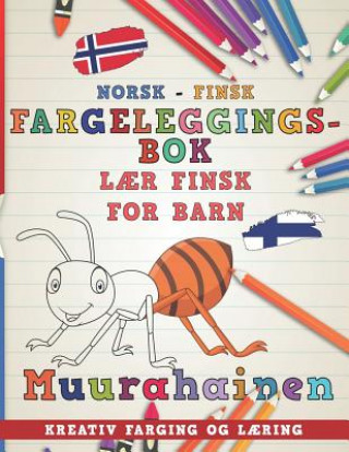Kniha Fargeleggingsbok Norsk - Finsk I L Nerdmediano