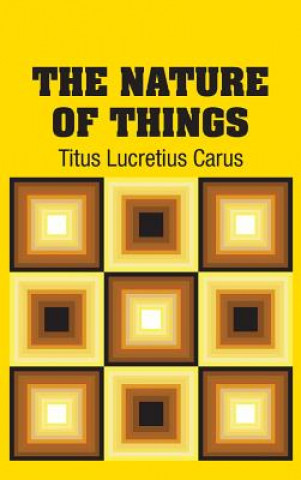 Libro Nature of Things TITUS LUCRETI CARUS