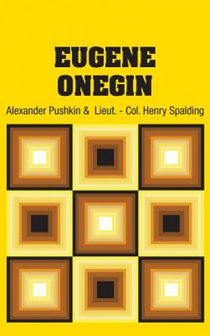 Kniha Eugene Onegin ALEXANDER PUSHKIN