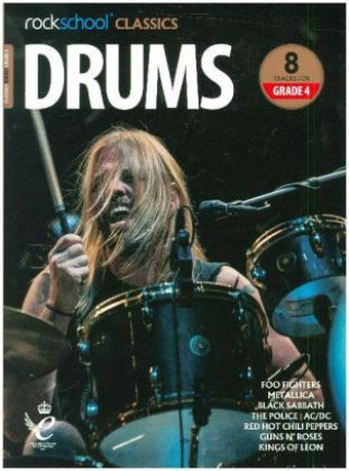 Book ROCKSCHOOL CLASSICS DRUMS GRADE 4 2018 B 