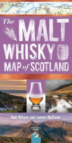 Carte Malt Whisky Map of Scotland 