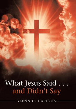 Book What Jesus Said . . . and Didn't Say GLENN C. CARLSON