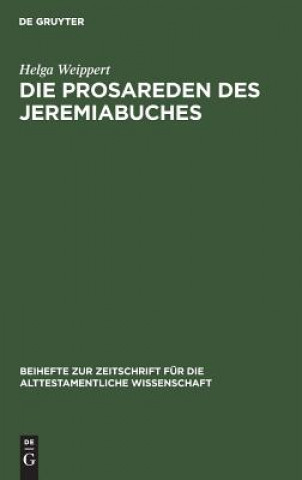 Carte Prosareden des Jeremiabuches Helga Weippert
