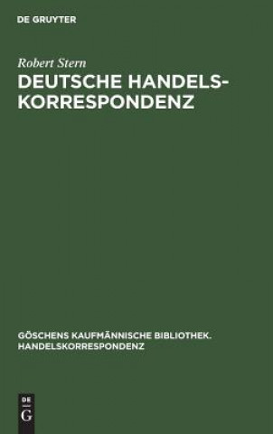 Kniha Deutsche Handelskorrespondenz Professor of Philosophy Robert Stern