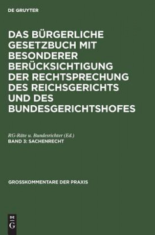 Buch Sachenrecht Rg-Räte U. Bundesrichter