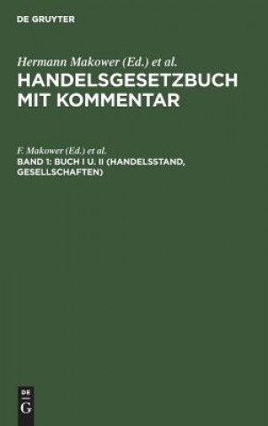 Knjiga Buch I u. II (Handelsstand, Gesellschaften) F. Makower