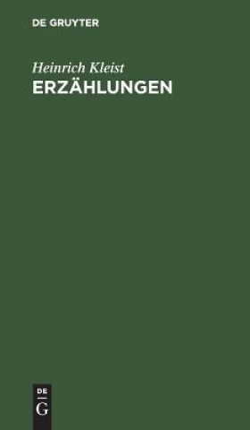 Knjiga Erzahlungen Heinrich Kleist