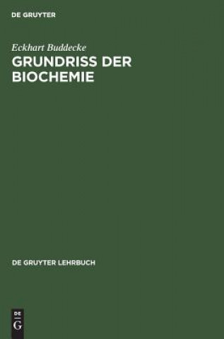 Livro Grundriss der Biochemie Eckhart Buddecke