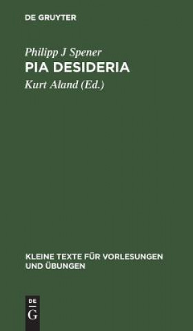Buch Pia Desideria Philipp J Spener