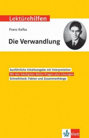 Kniha Lektürehilfen Franz Kafka, "Die Verwandlung". Interpretationshilfe für Oberstufe und Abitur Franz Kafka