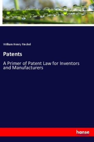 Книга Patents William Henry Finckel