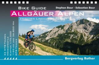 Kniha Bike Guide Allgäuer Alpen Stephan Baur