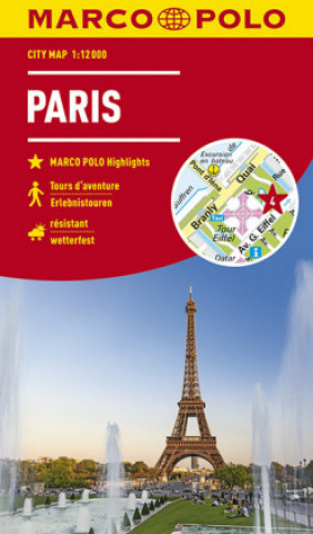 Nyomtatványok MARCO POLO Cityplan Paris 1:12 000 