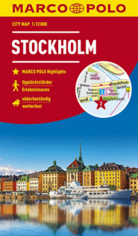 Nyomtatványok MARCO POLO Cityplan Stockholm 1:12 000 