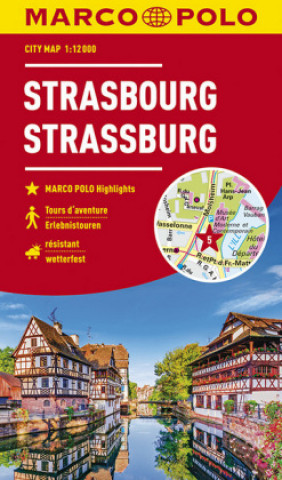 Prasa Strasbourg Marco Polo City Map 