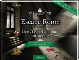 Naptár/Határidőnapló Escape Room. Der erste Escape-Adventskalender Eva Eich