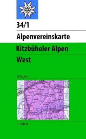 Nyomtatványok Kitzbühler Alpen West Skiausgabe 