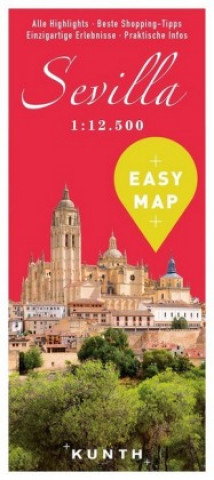Nyomtatványok KUNTH EASY MAP Sevilla 1:12.500 