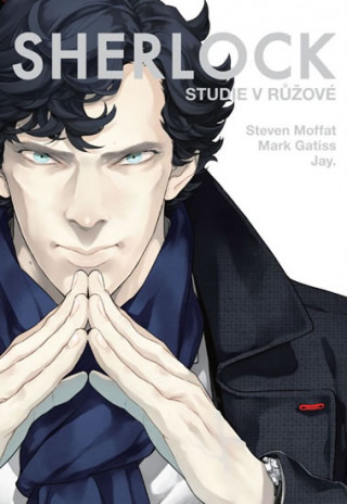 Kniha Sherlock Studie v růžové Steven Moffat