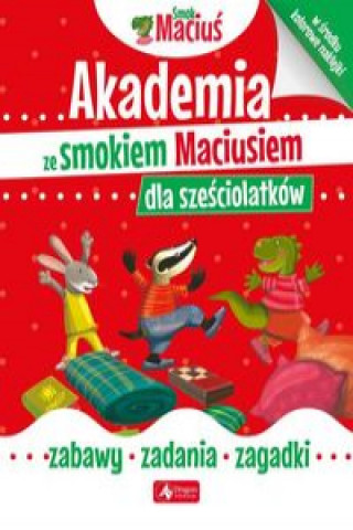 Book Akademia ze smokiem Maciusiem dla sześciolatków 