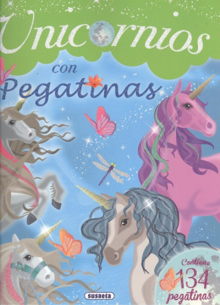 Boek UNICORNIOS CON PEGATINAS Susaeta