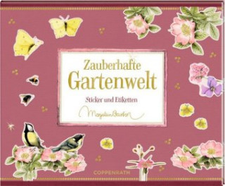 Könyv Stickerbuch - Zauberhafte Gartenwelt Marjolein Bastin