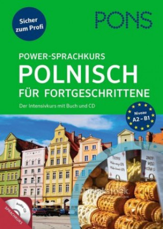 Kniha PONS Power-Sprachkurs Polnisch für Fortgeschrittene, m. Audio-CD 
