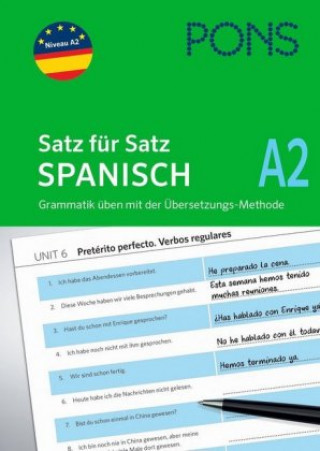 Kniha PONS Satz für Satz Spanisch A2 