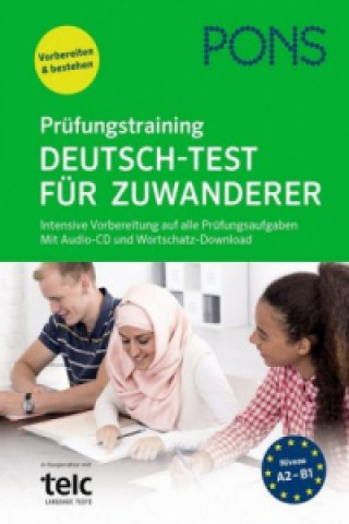 Kniha PONS Prüfungstraining Deutsch-Test für Zuwanderer, m. MP3-CD 