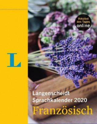 Kalendář/Diář Langenscheidt Sprachkalender 2020 Französisch - Abreißkalender 