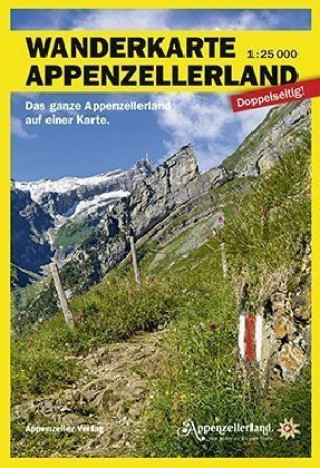 Nyomtatványok Wanderkarte Appenzellerland Vaw
