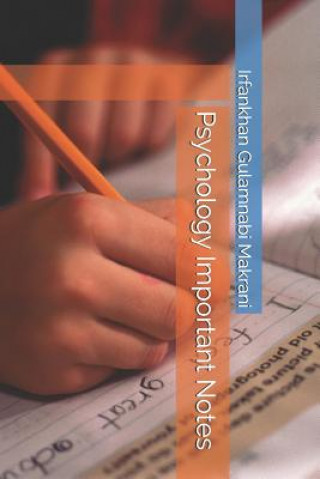 Knjiga Psychology Important Notes Irfankhan Gulamnabi Makrani