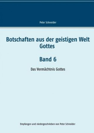 Kniha Botschaften aus der geistigen Welt Gottes Band 6 Peter Schneider