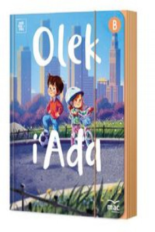 Kniha Olek i Ada na szlaku przygód Pięciolatek Poziom B Fabiszewska Iwona