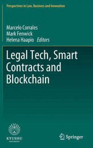 Kniha Legal Tech, Smart Contracts and Blockchain Marcelo Corrales