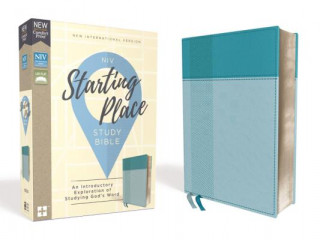 Kniha Niv, Starting Place Study Bible, Leathersoft, Blue, Comfort Print: An Introductory Exploration of Studying God's Word Zondervan