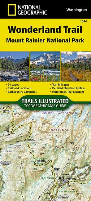 Knjiga Topographic Map Guides Trail 1014 Wonderland Trail Geographic National