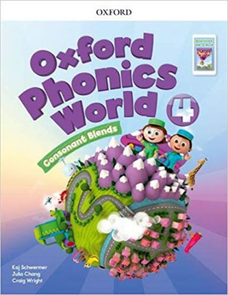 Könyv Oxford Phonics World: Level 4: Student Book with Reader e-Book Pack 4 Kaj Schwermer