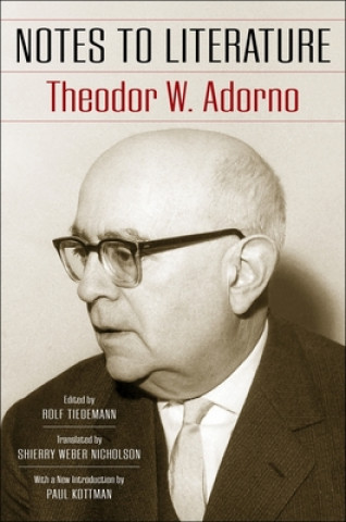 Buch Notes to Literature Theodor W. Adorno