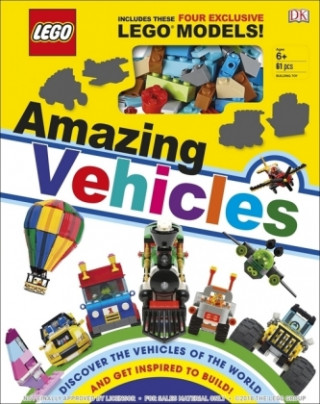 Kniha LEGO Amazing Vehicles DK