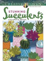 Carte Creative Haven Stunning Succulents Coloring Book Jessica Mazurkiewicz