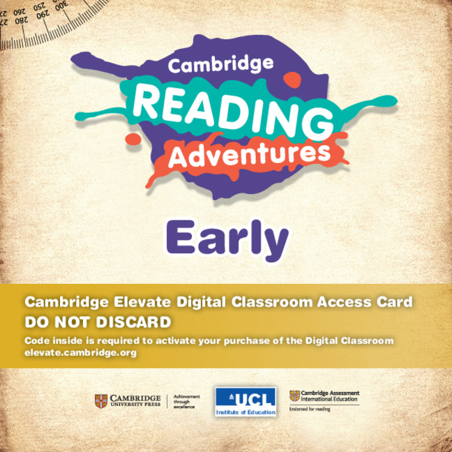 Knjiga Cambridge Reading Adventures Pink A to Blue Bands Early Cambridge Elevate Digital Classroom Access Card (1 Year) Sue Bodman