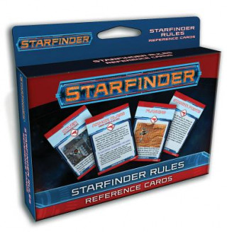 Játék Starfinder Rules Reference Cards Deck Paizo Staff