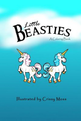 Kniha Little Beasties: A Coloring Book Crissy Moss