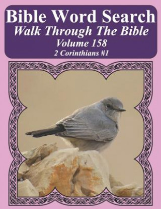 Book Bible Word Search Walk Through The Bible Volume 158: 2 Corinthians #1 Extra Large Print T W Pope